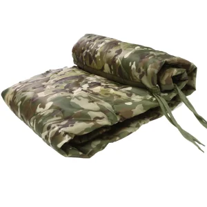 Tactical Army Poncho Liner – Camouflage Quilted Woobie Blanket