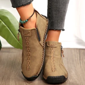 Women's Lightweight Slip-On Ankle Boots