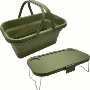 Large-Capacity Foldable Outdoor Storage Basket