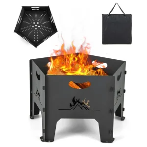 19 Inches Collapsible Fire Pit